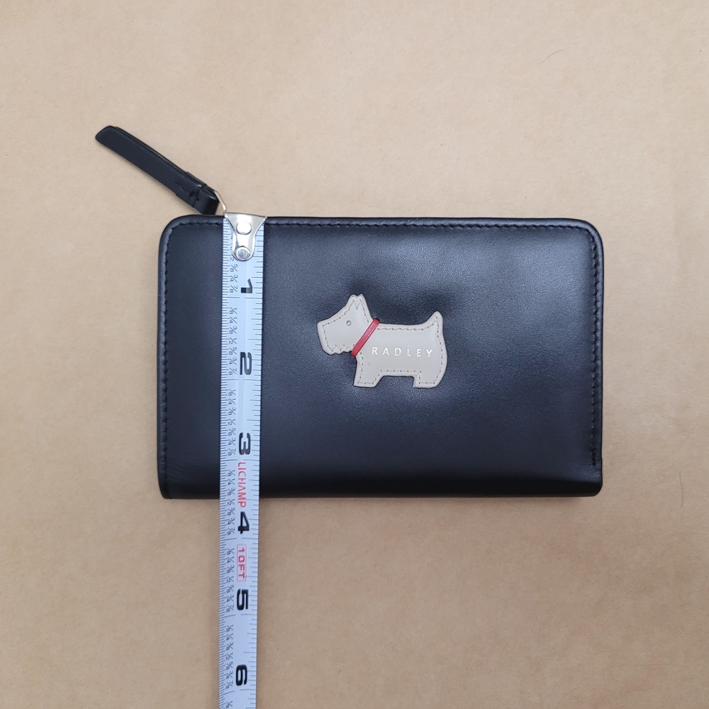 Radley Black Wallet with Dog Logo - Picture 2 of 12